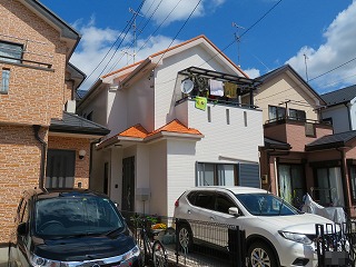 外壁塗装　M様邸　神奈川県大和市