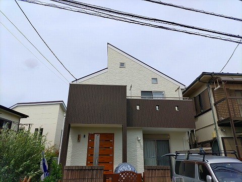 外壁塗装　H様邸　神奈川県座間市