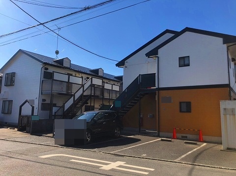 大規模修繕工事　アパート　外壁塗装　Kアパート　神奈川県大和市