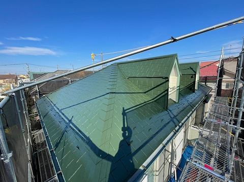 屋根塗装　M様邸　神奈川県相模原市南区
