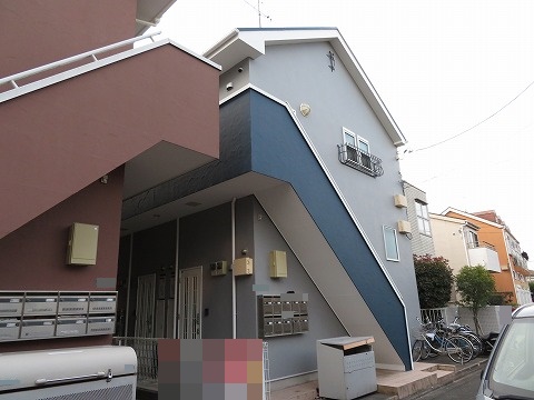 外壁塗装　Rアパート　神奈川県相模原市