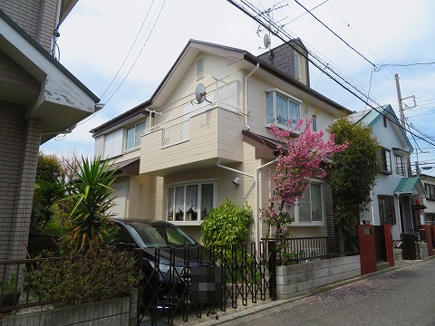 外壁塗装　K様邸　神奈川県相模原市南区