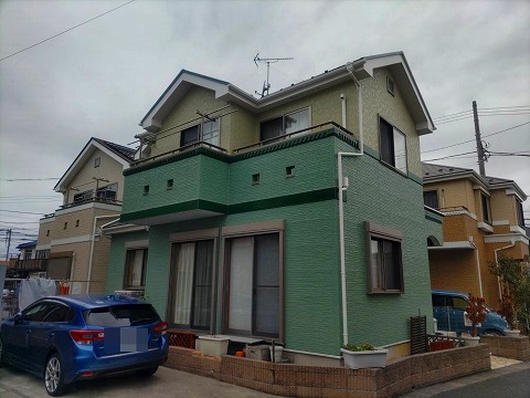 戸建て　外壁塗装　H様邸　神奈川県大和市